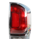 Labwork Rear Left+Right Tail Light Lamp For Toyota Tacoma 2016-2021 Black Bezel