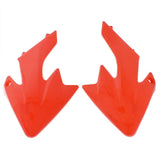 Red Plastic Fender Fairing Kit For Honda XR50 SDG CRF50 SSR107 125 Dirt Bike