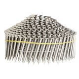 15Degree Wire Coil 1200Pack 1-1/2” ×.09” Ring Shank Stainless Steel Siding Nails