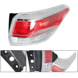 Labwork Right Side Outer Tail Lights For Toyota Highlander 2014-16 Assembly Red