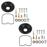 2 Carburetor Rebuild Kit plunger diaphragm For Kawasaki EN450A 454 LTD 1985-1990