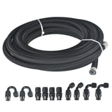 Labwork 6AN Swivel Hose End Fitting Kit 20FT Braided Fuel Hose Line