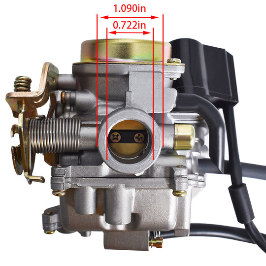 GY6 50cc 100cc 19mm Big Bore Carb Carburetor 139QMB 139QMA Scooter Moped ATV