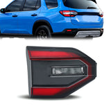 Labwork Rear Inner Left Tail Lights For 2023 2024 Honda Pilot LED Clear Lens
