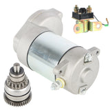 For Polaris Trail Blazer 250 Starter & Drive & Relay Solenoid 1990-2003 #3084403