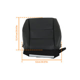 Labwork Seat Cover For Acura RDX 2007-2012 Leather Black Front Passenger Bottom