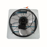 20" Shutter Exhaust Fan Aluminum High Speed Wall Mounted Garage Greenhouse New