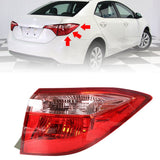 Labwork Passenger Side Rear Outer Tail Light Lamp For Toyota Corolla 2017-2019