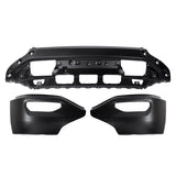 Labwork Split Steel Front Bumper W/o Sensors Holes For GMC Sierra 1500 2016-2018