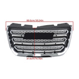 Labwork Front Bumper Upper Grille For GMC Terrain SLT 2016-2017 Chrome & Black