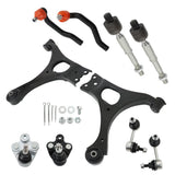 Labwork 10PCS Control Arm Set & Suspension Kit 06-11 For Honda For Civic K620383