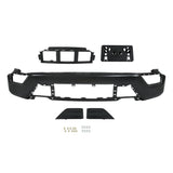 Labwork 5PCS For Ford F150 2021-23 Black W/o Sensor Hole Front Bumper Face Bar
