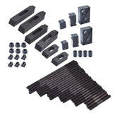 58 Piece 1/2 T-Slot Clamping Kit Mill Machinist Set W/3/8-16 Studs