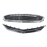 Labwork Front Upper & Lower Mesh Grille For Chevrolet Malibu 2016-2018