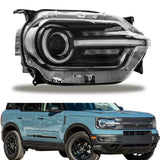 Labwork Right LED Headlight For Ford Bronco Sport 2021-2024 W/LED Signature Lamp