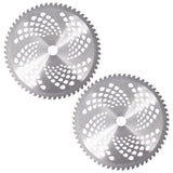 2 × Fits For Carbide Tip Brush Blades Cutter Trimmer Weed Eater 10 Inch 60T