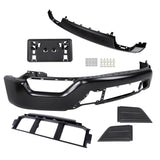 Labwork 6PCS For Ford F150 2021-2023 Front Bumper Face Bar Black W/o Sensor Hole