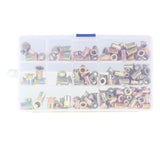 Rivet Nut Kit 150Packs 1/4-20 10-32 10-24 8-32 6-32 SAE Rivnut Assort Set