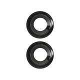labwork 2X Fuel Rail EFI Fitting 6AN to 5/16" Quick-Disconnect Screw-On Adapter