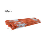 100Pcs Driveway Markers Snow Stakes Reflective Markers Diameter 5/16" Durable