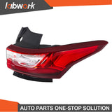 Labwork Tail Light For 2018 19 2020 Chevrolet Traverse w/o Redline Pkg LED LH+RH