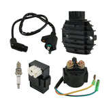 CDI Ignition Coil Rectifier Relay Kit for Honda Recon 250 TRX250TE TM 2002-2004