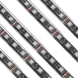 For Davidson 12pcs Motorcycle ATV RGB LED Neon Under Glow Light Strip new