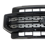 Labwork Bumper Grille Glossy Black For 2020-2022 F-250 F-350 Ford Super Duty