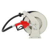 With Auto Refueling Nozzle 33' x 1" Fuel Hose Reel Retractable Diesel Hose Reel