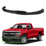 Front Lower Valance Bumper with Tow Hook Holes without Skid Plate Replacement for Silverado 1500 2016-2019 84029800
