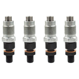 Labwork 4Pcs Fuel Injectors Nozzel Assy For Kubota V2203 V2003 D1703 16454-53905