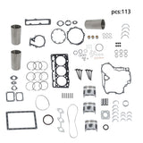 D1105 Overhaul Rebuild Kit For Kubota D1105 Engine Tractors B2620HSD RTV1100RW9