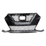 Front Bumper Upper Grille with Chrome Grill Trim Assembly Replacement for Maxima 2019 2020 2021 Replacement for NI1200299