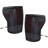 Labwork LH+RH Side Smoked Rear Tail Light Lamps For Toyota Tundra 2007-2013 LED