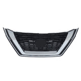 Labwork Upper Grille Blk For 2021-23 Nissan Rogue SL/SV W/ Carmera Hole Plastic