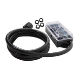 Labnwork Trailer Cord 8 Feet 7 Way Plug Inline Junction Box Wiring Harness Kit