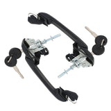 Labwork Front Left/Right Door Handles Set For VW Jetta Golf 1993-1999 W/ Keys