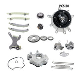 Labwork Timing Chain Water Oil Pump Kit For Mitsubishi Raider 2006-2007 4.7L