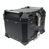 45L Tail Box Balck Motorcycle Luggage Waterproof Scooter Trunk Storage Top Case