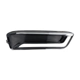 Labwork Left+Right Black Bumper Fog Lights Cover For Chevrolet Impala 2014-2020