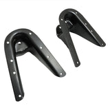 Labwork 2PCS Front Rear Leaf Spring Shackle Hanger 1973-1987 For Chevy K10 K20