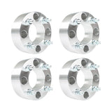 4 Pack 2" ATV 4x110 Silver Wheel Spacers For Honda Yamaha Suzuki 10x1.25 Studs