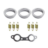 For Polaris Ranger XP 800 4x4 EFI Exhaust Pipe Donut Gasket Kit 2010-2012