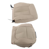 Labwork Seat Cover For 2011-2014 Ford F150 Passenger Bottom & Back Cloth Tan