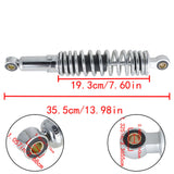 For Sportster XL883 1200 72 48 1979-2012 Pair Chrome Rear Shocks Absorber 320mm