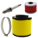 For 1988-2000 Honda FourTrax 300 TRX300 Air Oil Filter Spark Plug Tune Up Kit