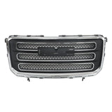 Labwork Front Bumper Cover+Front Upper Grille For GMC Acadia 2013-2016 Plastic