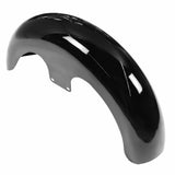 NEW For Touring Road King Glide 23" Wheel Wrap Front Fender Steel Vivid Black
