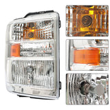 Labwork Right Headlight For Ford E150 E250 E250 E350 2008-14 Halogen Clear Lens