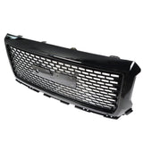 Labwork Front Upper Grill For 2014-2015 GMC Sierra 1500 Glossy Black Plastic